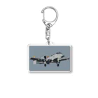 mn1128のA-10攻撃機　アクリルキーホルダー Acrylic Key Chain