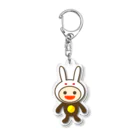 ヨープキャンが気になったのウサっ子 ポイント Acrylic Key Chain