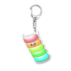 ちんぷんかんプリンのカラフル歯みがき粉 Acrylic Key Chain