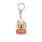 【CHOWS】チャウスの【CHOWS】チャウス アクリルキーホルダー