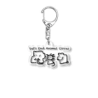 チームTyke グッズショップのLet's End Animal Circus Acrylic Key Chain