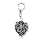 あられんしょっぷのラピエロ黒 Acrylic Key Chain