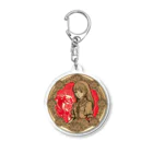 かがみの向こうの赤ずきんのかがみの向こうの赤ずきん Acrylic Key Chain