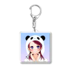 ALBIONのアニマルパーカー*パンダちゃん Acrylic Key Chain