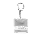 The Alburos & Co.のIf you think you Can you certainly Will Acrylic Key Chain