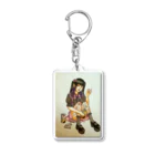 AKZの不幸な女 Acrylic Key Chain
