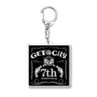 シューティングバー GET＠CityのシューティングバーGET7周年グッズ Acrylic Key Chain