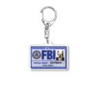 愛犬 コットンのfbi Acrylic Key Chain