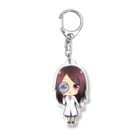 ジェイホビTV サイレントストア(仮）のミニブリちゃん白衣ver.  Acrylic Key Chain