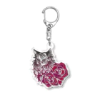 AddictCreateのWeegieRose Acrylic Key Chain