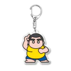 にくまる三兄弟のアクリルイラストカメオ Acrylic Key Chain