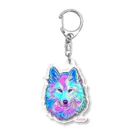 ジュノの秘密のアトリエのオオカミ／Juno Acrylic Key Chain