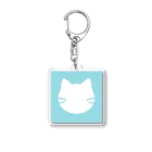 kurodaのみずいろねこ Acrylic Key Chain