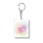 momo's shopの夢はきっと叶う Acrylic Key Chain