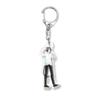 石井 わこの猫くん Acrylic Key Chain