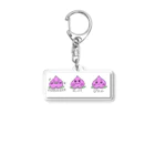 ももちゃ.*･ﾟのイヒモ、ニコモ、ピエモ Acrylic Key Chain