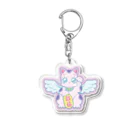 誘いの令和の招き猫ちゃん Acrylic Key Chain