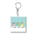 onemnemのペンギンズ Acrylic Key Chain