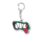 tORInoEのくちおばけ Acrylic Key Chain