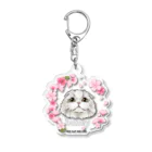 猫のイラスト屋さんのhoney Acrylic Key Chain