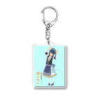 SAKUPRO_公式ストアのだんしんぐゆのちゃん Acrylic Key Chain