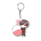 自己満足のまるたん Acrylic Key Chain