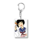 ドンズのお弁当今野さん Acrylic Key Chain