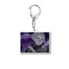 DREAMLANDのお土産屋の私の眼を見てご覧 Acrylic Key Chain