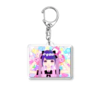 ぴよぴよ🐣🌷の鼻血ちゃん Acrylic Key Chain