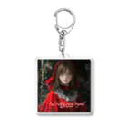 かがみの向こうの赤ずきんのかがみの向こうの赤ずきん Acrylic Key Chain