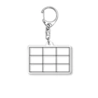 rrrrmnの風景にかざせる三分割グリッド Acrylic Key Chain