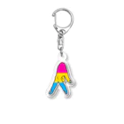 kashiwamochi-NBiの歩く　Pansexual Acrylic Key Chain