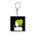 黄昏ガール powered by soro_fufuの黄昏girlNFT_0026.wine Acrylic Key Chain