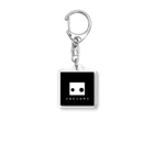 SquareHeadFactoryのSquareHeadFactoryロゴ Acrylic Key Chain