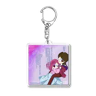 美桜のKawaii万葉集！ SUZURI店の美桜のKawaii万葉集！95【迸る】 Acrylic Key Chain