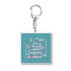 H.K.Goatmanのクリームソーダな夜 Acrylic Key Chain