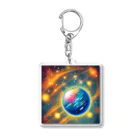 TokyoFridayNightの瑠璃色の地球 Acrylic Key Chain