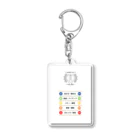 かおるーんのカラダショップのカラダコーヒー選び方キーホルダー Acrylic Key Chain