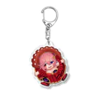 個人Vtuberテンタクル七海ショップSUZURI支店のぺったんテンタクル七海 Acrylic Key Chain