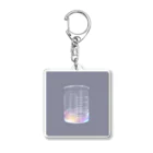 ピヨ_chemistryの不思議なビーカー Acrylic Key Chain