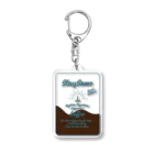 STAYSOME COFFEEのSTAYSOMEロゴアクリルキーホルダー(コーヒー) Acrylic Key Chain