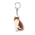 ネコノートショップ（neco-note shop）のギャロップ（ねこひげハウス） Acrylic Key Chain