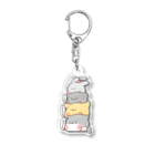 うちのモフのうちのモフモフ Acrylic Key Chain