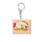 sakura sorako.の甘くて幸せなひと時を🍫💓ネコノゆず & はなピヨ Acrylic Key Chain