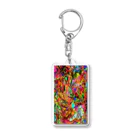 鬱色の血液の壊された13歳 Acrylic Key Chain