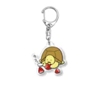 むっちの満腹になったぺんちゃん Acrylic Key Chain