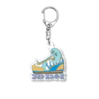 クリームペンのショップのゴーストスニーカーズ Acrylic Key Chain