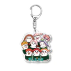 jojima_georgeのみんなですしだるま Acrylic Key Chain