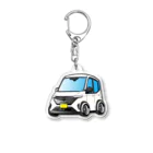 mp21shopのサクラちゃんキーホルダー白 Acrylic Key Chain