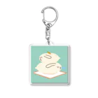 すげこのかがみもち(うさぎ) Acrylic Key Chain